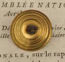 Photo 2 : OFFICER BUTTON FROM THE 17th INFANTRY REGIMENT, First Empire. 20737-15