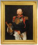 Photo 2 : CADEAU RENÉ - CAPITAINE DE CUIRASSIERS, Restauration : Huile sur toile. 32203