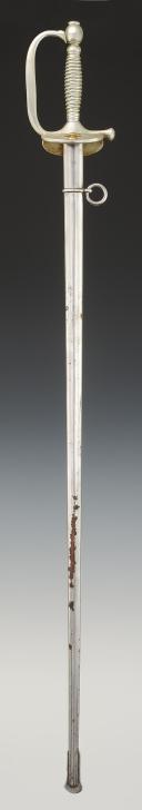 Photo 2 : ÉPÉE DE SOUS-OFFICIER RENGAGÉ D'INFANTERIE, modèle 1887, Troisième République. 29605