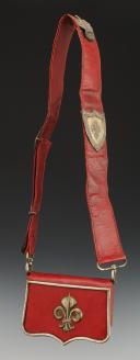 Photo 2 : GIBERNE D'OFFICIER DE LA GARDE NATIONALE À CHEVAL, Restauration (1814-1830). 33759