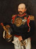 Photo 3 : CADEAU RENÉ - CAPITAINE DE CUIRASSIERS, Restauration : Huile sur toile. 32203