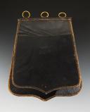 Photo 3 : SABRETACHE D'OFFICIER DU 2ème RÉGIMENT DES GARDES D'HONNEUR, modèle 1813, PREMIER EMPIRE. 34343