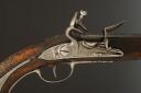Photo 3 : PISTOLET D'ARÇON DE LUXE, Ancienne Monarchie règne de Louis XV, vers 1740-1760. 34647