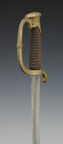 Photo 4 : OFFICER'S SWORD FOR MOUNTED ARTILLERY, model 1829, Second Republic. 29293