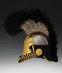 Photo 4 : CASQUE DE GARDE DU CORPS DE LA MAISON MILITAIRE DU ROI, modèle 1820, Seconde Restauration. 30002