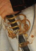 Photo 5 : CADEAU RENÉ - CAPITAINE DE CUIRASSIERS, Restauration : Huile sur toile. 32203