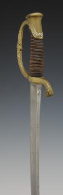 Photo 6 : OFFICER'S SWORD FOR MOUNTED ARTILLERY, model 1829, Second Republic. 29293