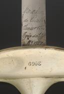 Photo 7 : ÉPÉE DE SOUS-OFFICIER RENGAGÉ D'INFANTERIE, modèle 1887, Troisième République. 29605