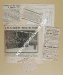 Coupures de journaux, Chasseurs à pied - 1921 à 1925