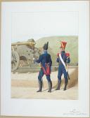 Photo 1 : 1820. Artillerie à Pied. Garde de Première Classe, Caporal-Fourrier.