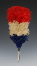 Photo 1 : PLUMET DE CASQUE D'OFFICIER D'ÉTAT-MAJOR D'UN RÉGIMENT DE DRAGONS, modèle 1872-1874, Troisième République. 29140-2