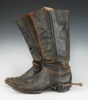 Photo 2 : PAIR OF BOOTS, Second half of the 19th century. 29084