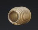 Photo 2 : REPRODUCTION D'UN POMPON OLIVE POUR PLUMET POUR CASQUE DE GENDARME, modèle 1912, Troisième République. 29562-3R