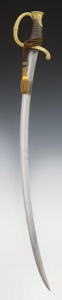 Photo 2 : Mounted Gunner Officer's Saber, model 1829, Second Republic. 29290.
