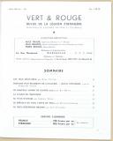 Photo 3 : BRUNON - " VERT & ROUGE " - Lot de périodiques - Traditions et souvenirs militaires - Revue de la légion étrangère - (1937-1959) 