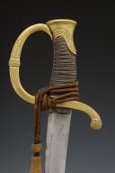 Photo 4 : Mounted Gunner Officer's Saber, model 1829, Second Republic. 29290.