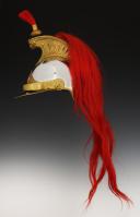 Photo 4 : TRUMPET HELMET OF THE REPUBLICAN GUARD ON HORSEBACK, model 1876, type 1927-1933, Third Republic. 27821