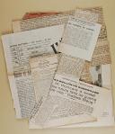 Photo 5 : " Coupures de journaux, Chasseurs à pied " - 1921 à 1925
