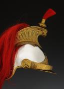 Photo 5 : TRUMPET HELMET OF THE REPUBLICAN GUARD ON HORSEBACK, model 1876, type 1927-1933, Third Republic. 27821