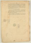 Photo 6 : INSTRUCTION sur le service que les Régimens de Cavalerie devront faire dans les camps qui s'assembleront pendant la présente année 1755. Du 22 juin 1755. 60 pages