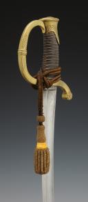 Photo 6 : Mounted Gunner Officer's Saber, model 1829, Second Republic. 29290.