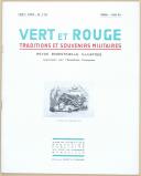 Photo 7 : BRUNON - " VERT & ROUGE " - Lot de périodiques - Traditions et souvenirs militaires - Revue de la légion étrangère - (1937-1959) 