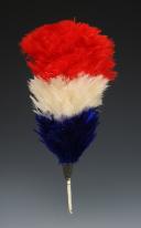 PLUMET POUR CASQUE D'OFFICIER D'ÉTAT-MAJOR DE CAVALERIE modèle 1874, OU D'OFFICIER DE GENDARMES, modèle 1912, Troisième République. 29562-2R