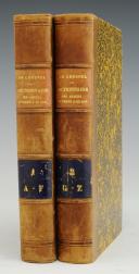 DE CHESNEL (Count): DICTIONARY OF THE ARMIES OF LAND AND SEA, MILITARY AND MARITIME ENCYCLOPEDIA, 2 volumes. 30358
