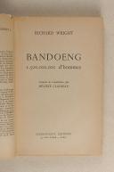 Photo 3 : WRIGHT (Richard) – " Bandoeng "