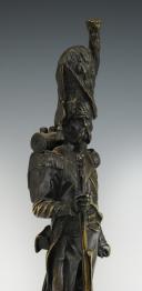 Photo 3 : ARMAND JULES LE VEEL - VIEILLE GARDE : bronze patiné, Dernier tiers du XIXème siècle. 33525