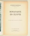 Photo 3 : BAINVILLE (Jacques) – Bonaparte en Égypte