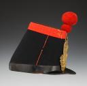 Photo 4 : GRENADIERS' SHAKO OF THE 17th LEGION OF THE NATIONAL GUARD, 1850 model, Presidency of Louis-Napoleon. 27755-1