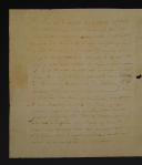Photo 6 : DEUX LETTRES DE L'ADJUDANT MAJOR JEAN SYLVAIN DE FLAMBARD, 6ème voltigeurs, À SA MÈRE, l'une est datée Louvain 18 avril 1814. 18856-16