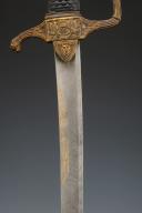Photo 10 : GENERAL OFFICER'S SWORD AND BELT, 1st Vendémiaire Year XII model (September 24, 1803), First Empire, Hundred Days Period. 30228.