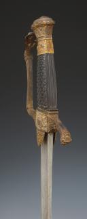 Photo 11 : GENERAL OFFICER'S SWORD AND BELT, 1st Vendémiaire Year XII model (September 24, 1803), First Empire, Hundred Days Period. 30228.