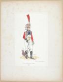 Photo 1 :  J. HILPERT -  " Garde d'Honneur de Rome " - Gravure - 1810 