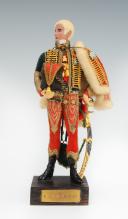 Photo 1 : MARCEL RIFFET - MARSHAL LANNES FIRST EMPIRE: dressed figurine, 20th century. 26436