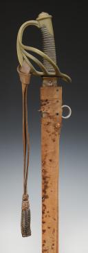 SABER TROOP OF DRAGONS WITH SCABBARD COVER AND STRAP, model 1854 transformed Third Republic. 28172