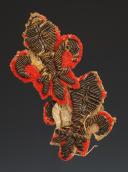 TWO FLEUR-DE-LYS FOR UNIFORM TURNBACK ORNAMENT, Restoration period. 26216-2