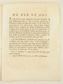 Photo 2 : ORDONNANCE DU ROI, concernant la DÉSERTION. Du 1er juillet 1786. 45 pages
