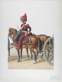 Photo 2 : 1830. Garde Royale. Train d'Artillerie. Canonnier Conducteur.