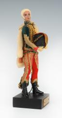 Photo 2 : MARCEL RIFFET - MARÉCHAL LANNES PREMIER EMPIRE : figurine habillée, XXème siècle. 26436