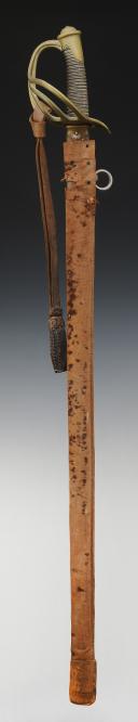 Photo 2 : SABER TROOP OF DRAGONS WITH SCABBARD COVER AND STRAP, model 1854 transformed Third Republic. 28172