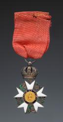 Photo 2 : SILVER EAGLE OF THE LEGION OF HONOR, third type 1806-1808, First Empire. 26550