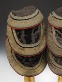 Photo 2 : PAIR OF CHAPERONS AND HOLSTERS OF THE GUARD OF THE MILITARY HOUSE OF THE KING, model 1814, Restoration period. 30085