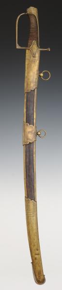 Photo 2 : OFFICER'S SWORD OF THE CHASSEURS À CHEVAL, Model 1790 - Revolution - First Empire. 32696
