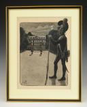 Photo 2 : JOB - SAPEUR DU GÉNIE DE LA GARDE IMPÉRIALE PREMIER EMPIRE : Gouache originale, XXème siècle. 33577