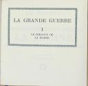 Photo 3 : " La Grande Guerre " - Volume I - Le miracle de la Marne
