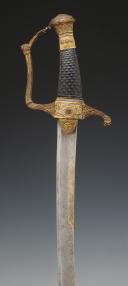 Photo 5 : GENERAL OFFICER'S SWORD AND BELT, 1st Vendémiaire Year XII model (September 24, 1803), First Empire, Hundred Days Period. 30228.