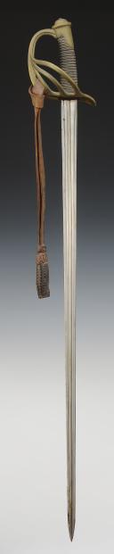 Photo 6 : SABER TROOP OF DRAGONS WITH SCABBARD COVER AND STRAP, model 1854 transformed Third Republic. 28172